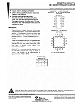 DataSheet SN74ACT14 pdf